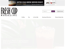 Tablet Screenshot of freshcup.com